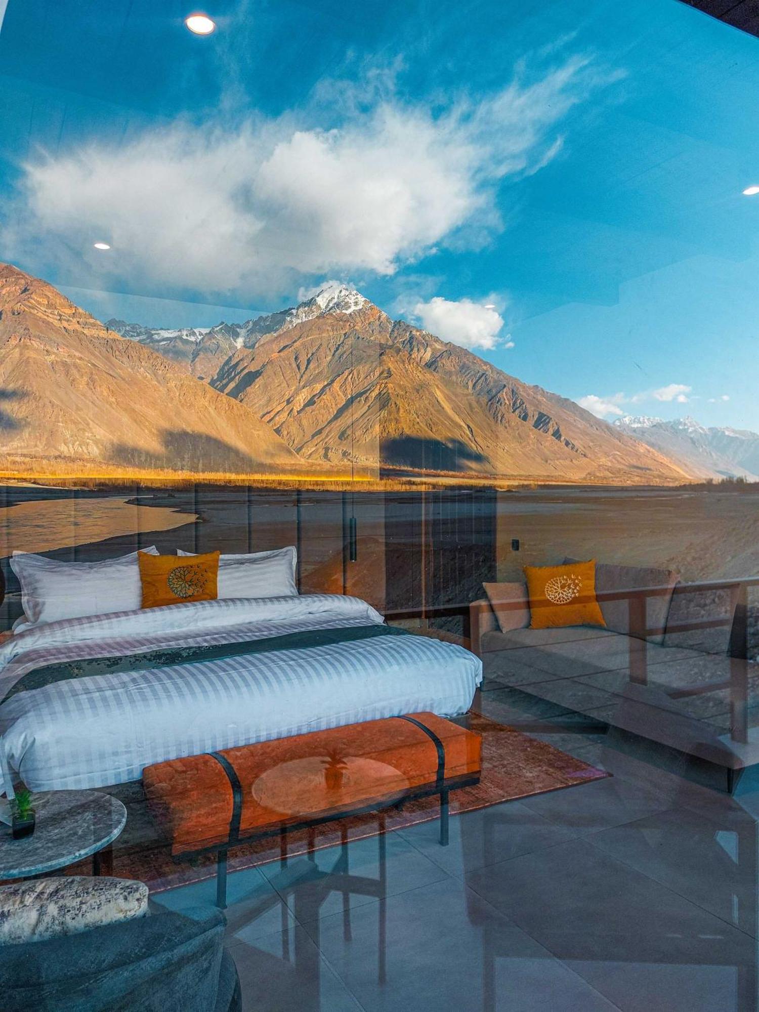 Himmel Skardu By Luxus Hotel Exterior foto